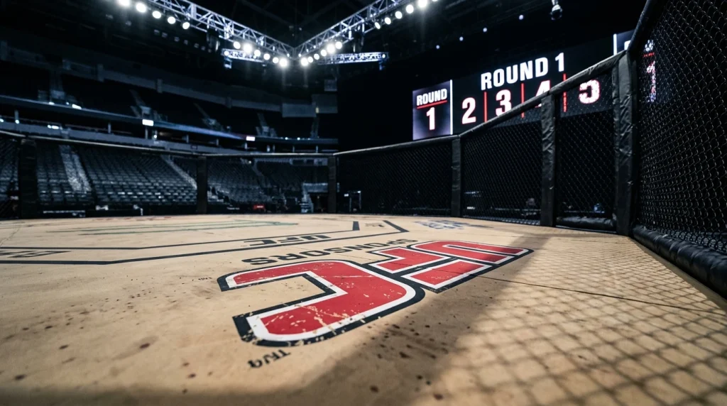 Apuesta total de asaltos en UFC con líneas over under explicadas